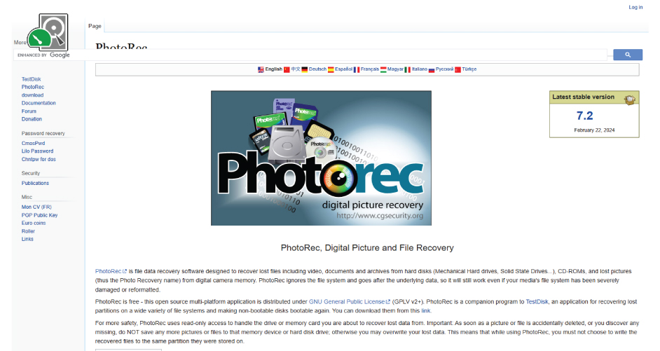 PhotoRec