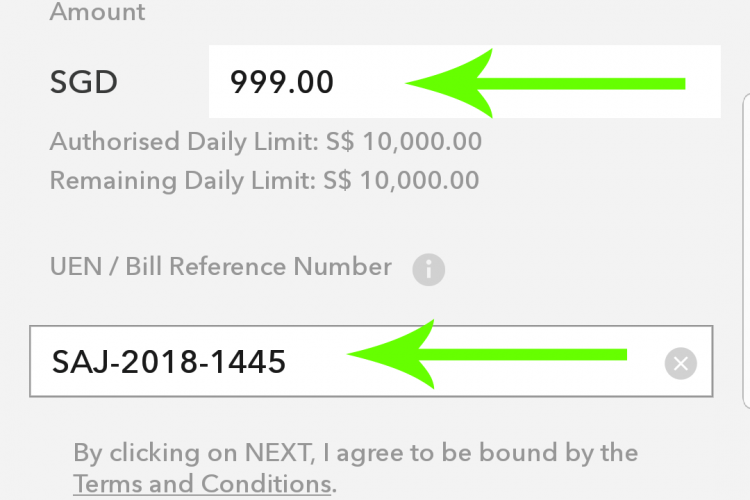 PayNow Step 6