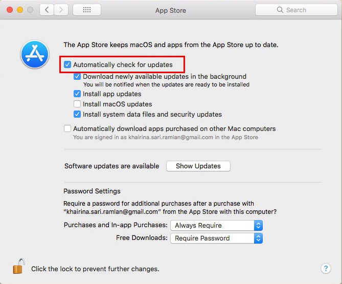 El teclado de Macbook de Mac OS App Store no funciona