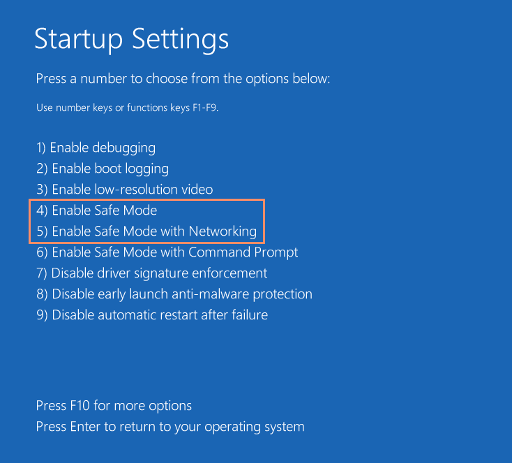 Screenshot illustrating the steps to enter Safe Mode: Restarting the computer, pressing the appropriate key during startup to access the advanced boot options, selecting Safe Mode from the menu, and confirming the selection to boot into Safe Mode.