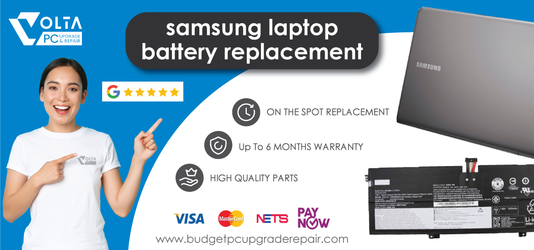 samsung laptop battery replacement in Singapore